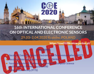 Konferencja CIE 2020 odwołana