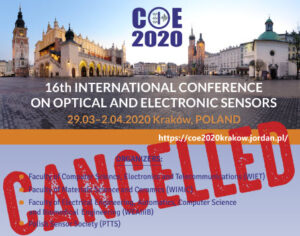 Konferencja CIE 2020 odwołana