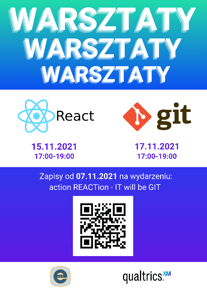 Warsztaty z firmą Qualtrics-plakat