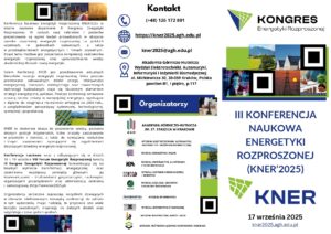 III Konferencja Naukowa Energetyki Rozproszonej KNER'2025